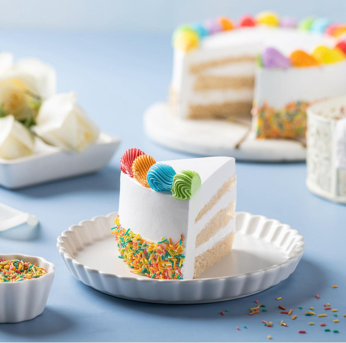 Rainbow Sprinkles Cake