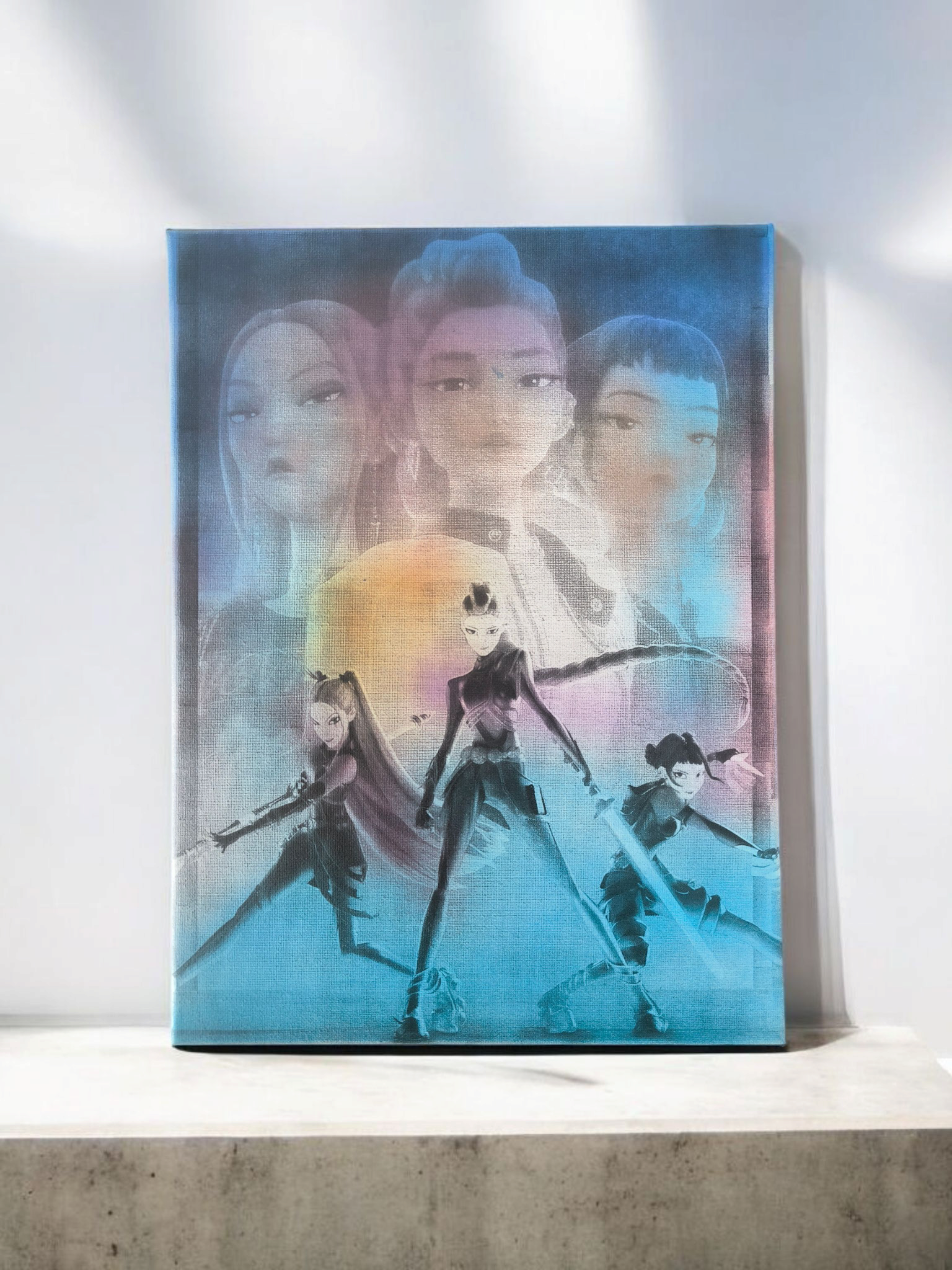 Toile DEMON HUNTER KPOP #1