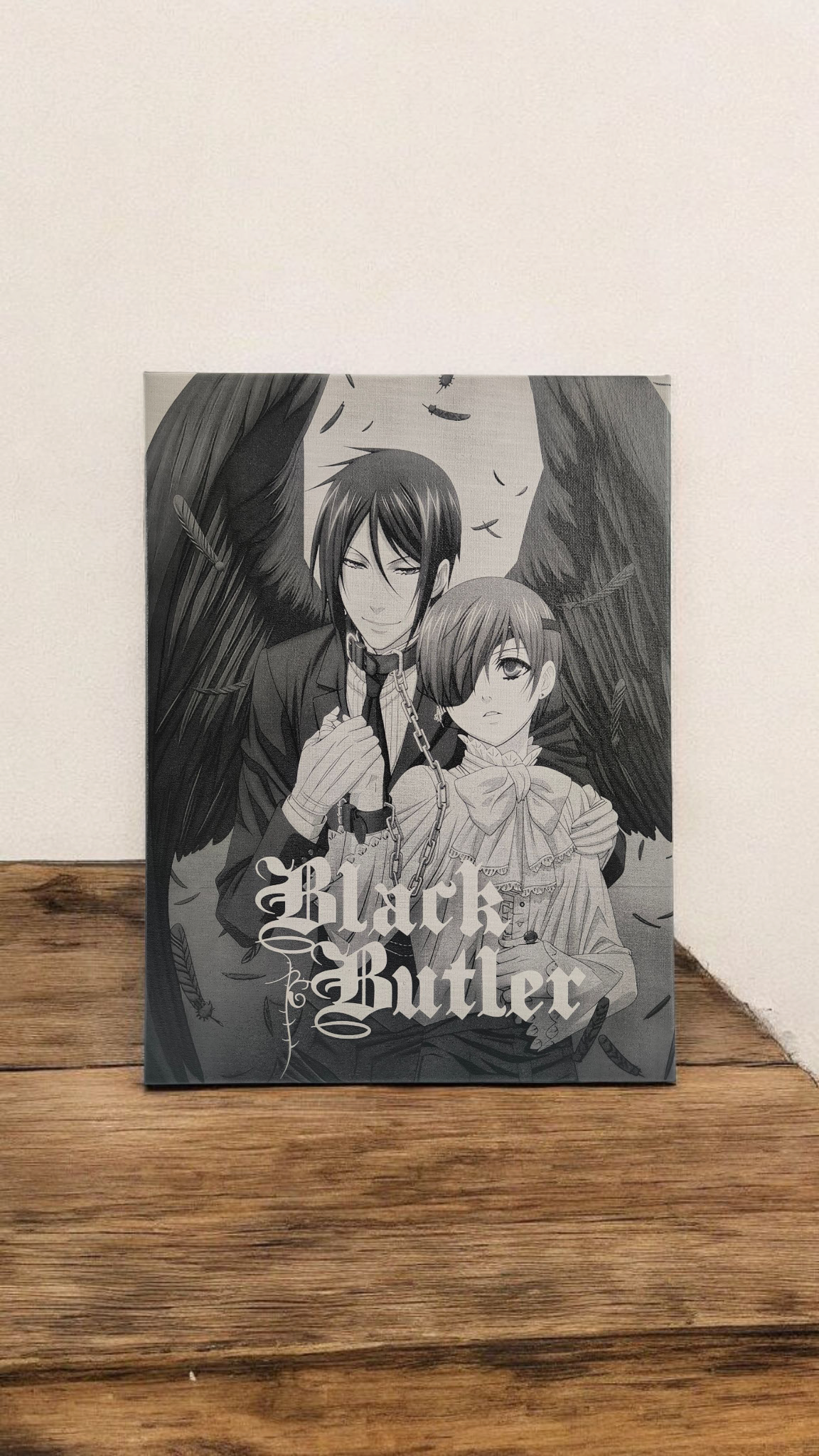 Toile BLACK BUTTLER #4