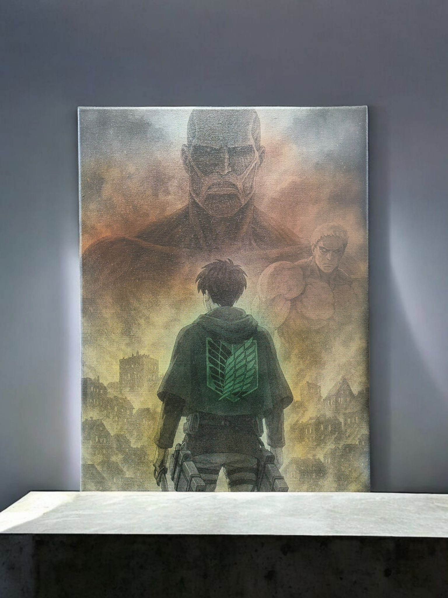 Toile ATTAQUE DES TITANS #1