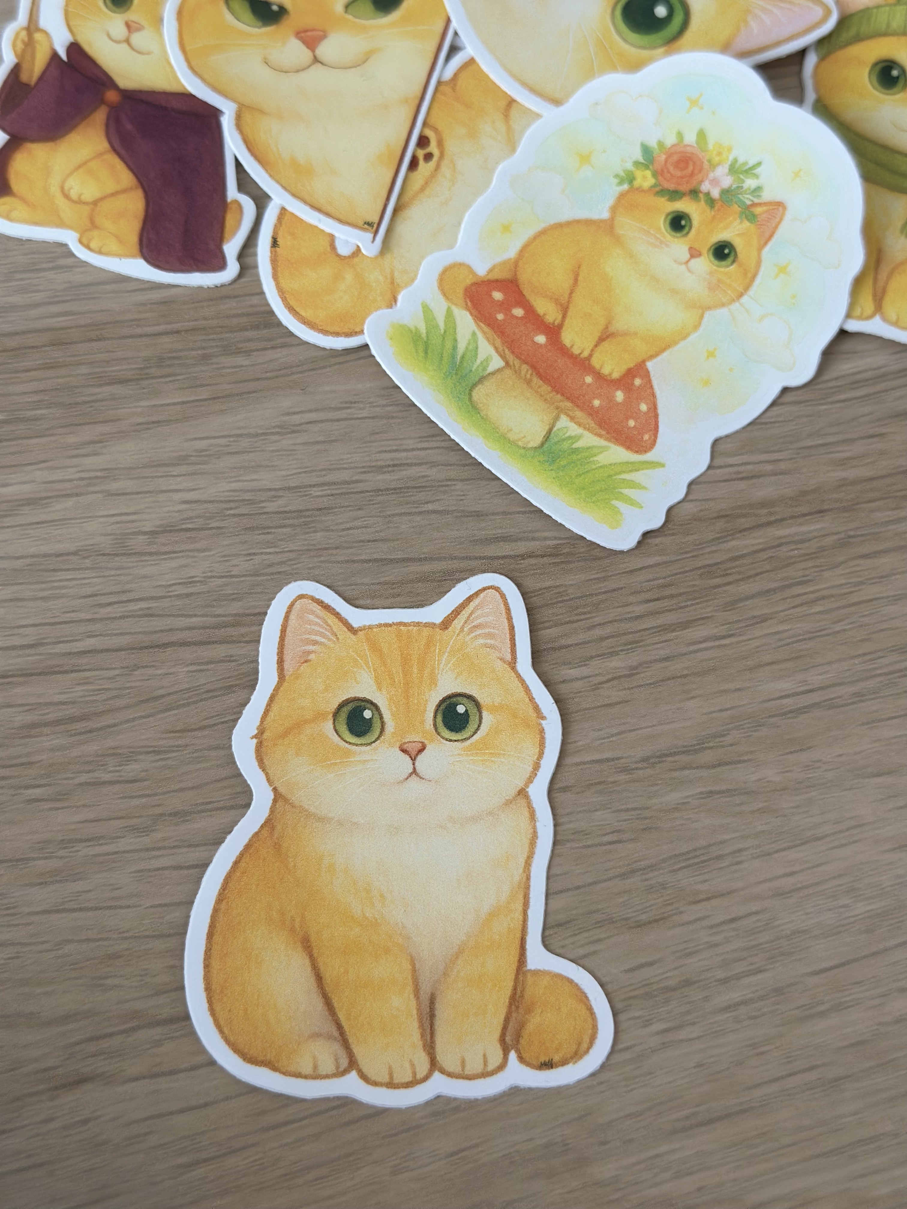Cute British Shorthair Cat - Cho Cho Sticker | Waterproof