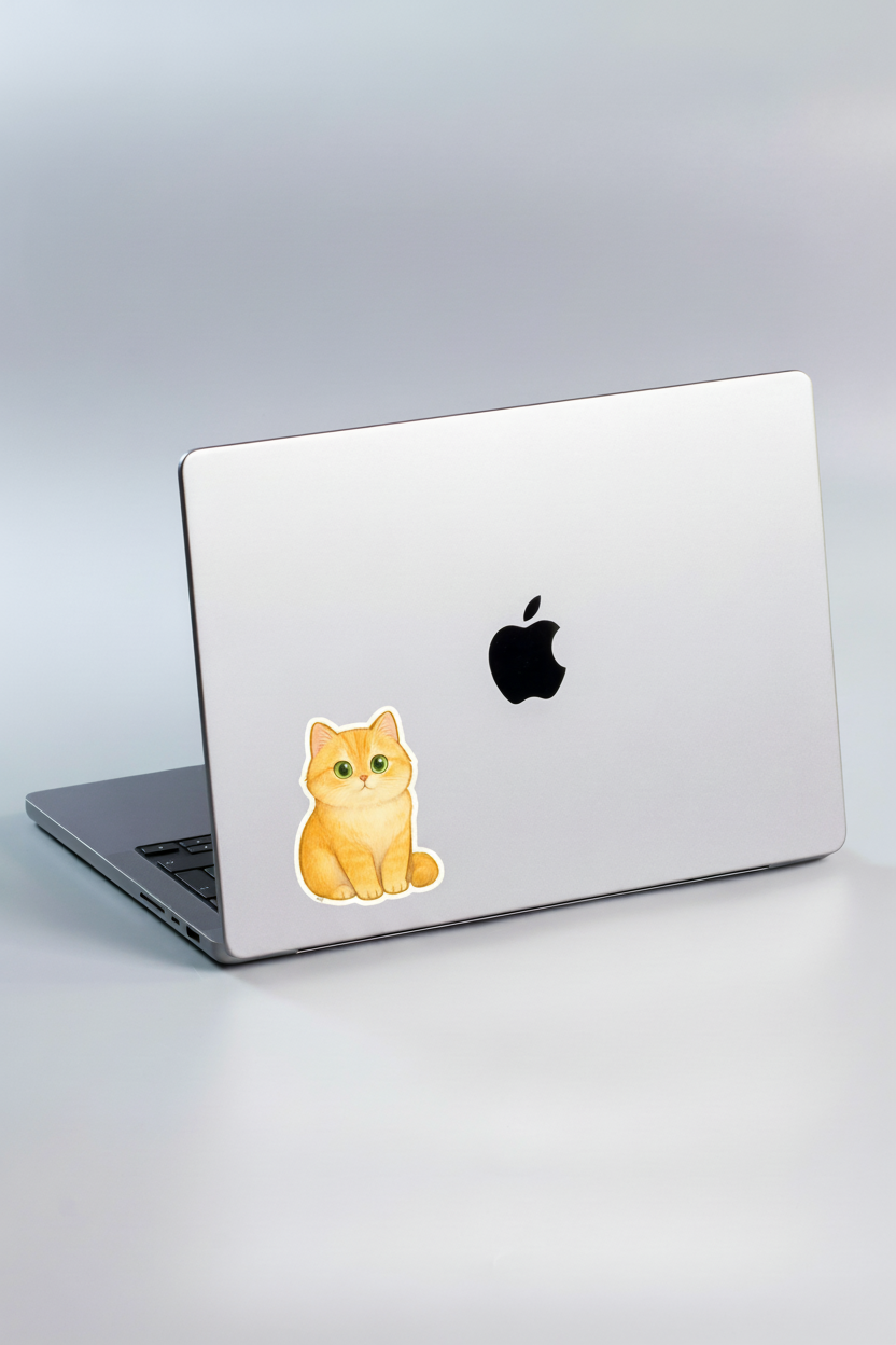 Cute British Shorthair Cat - Cho Cho Sticker | Waterproof