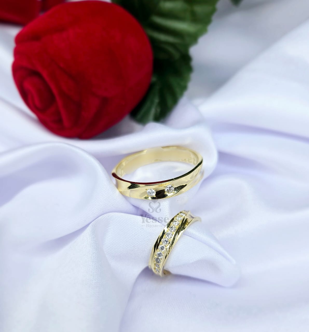 Gold Couple Rings