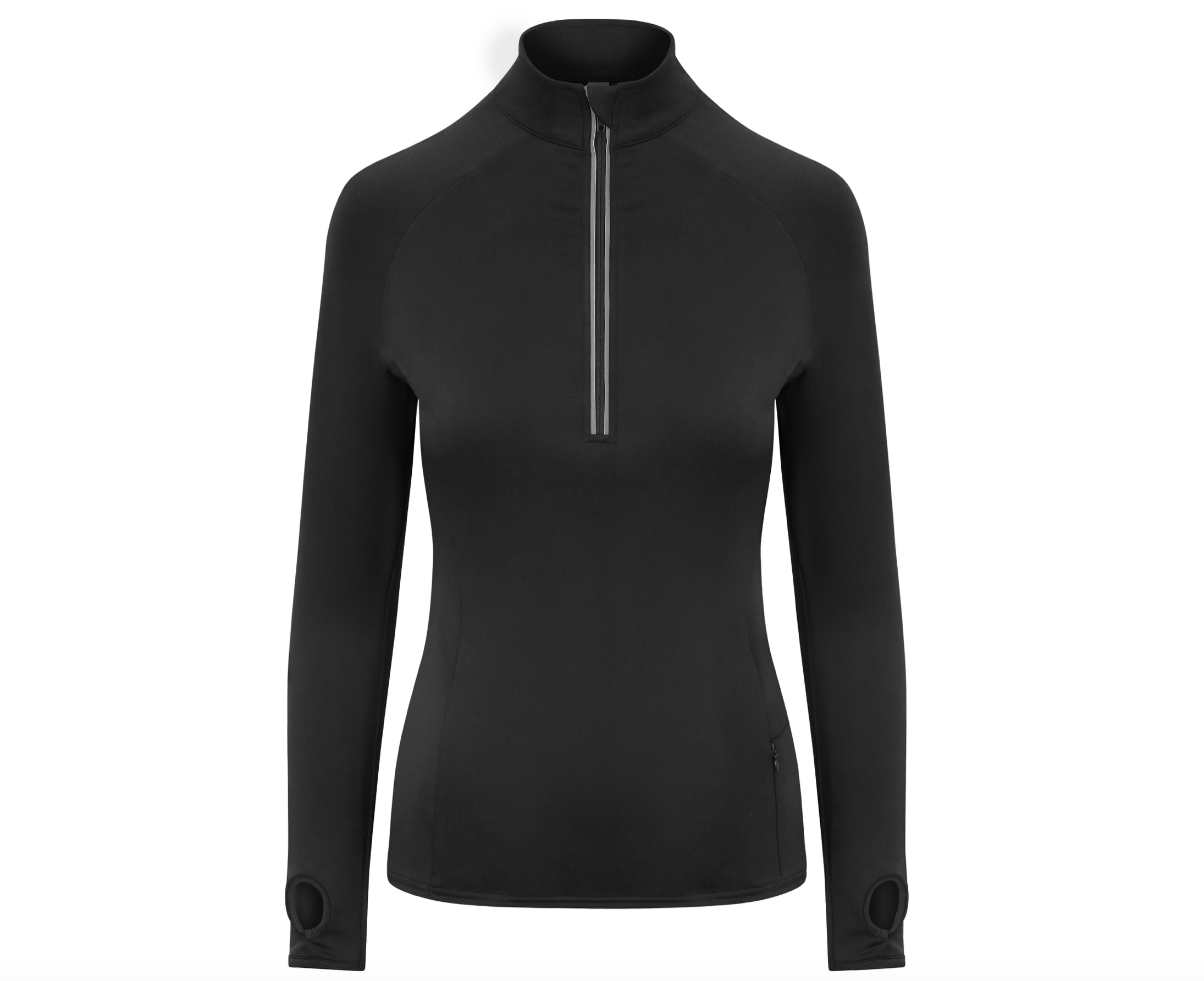 FEMME - Sweat Col Zippé