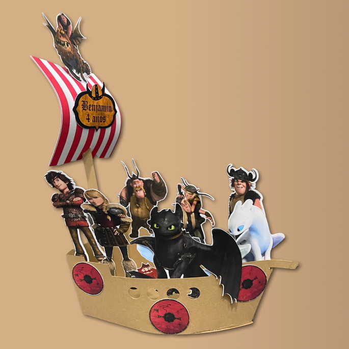 Barco Como Treinar o Seu Dragão 3