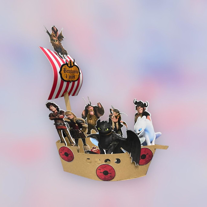 Barco Como Treinar o Seu Dragão 3