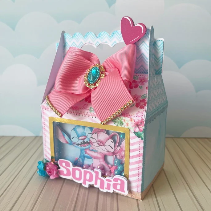 Caixa Shaker Stitch e Angel