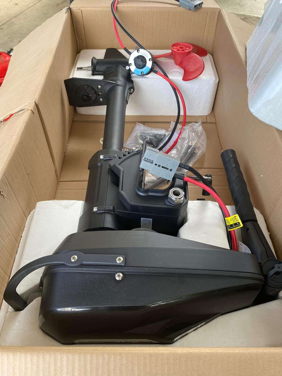 Used Haswing Amanda 8.0. 48v electric outboard.