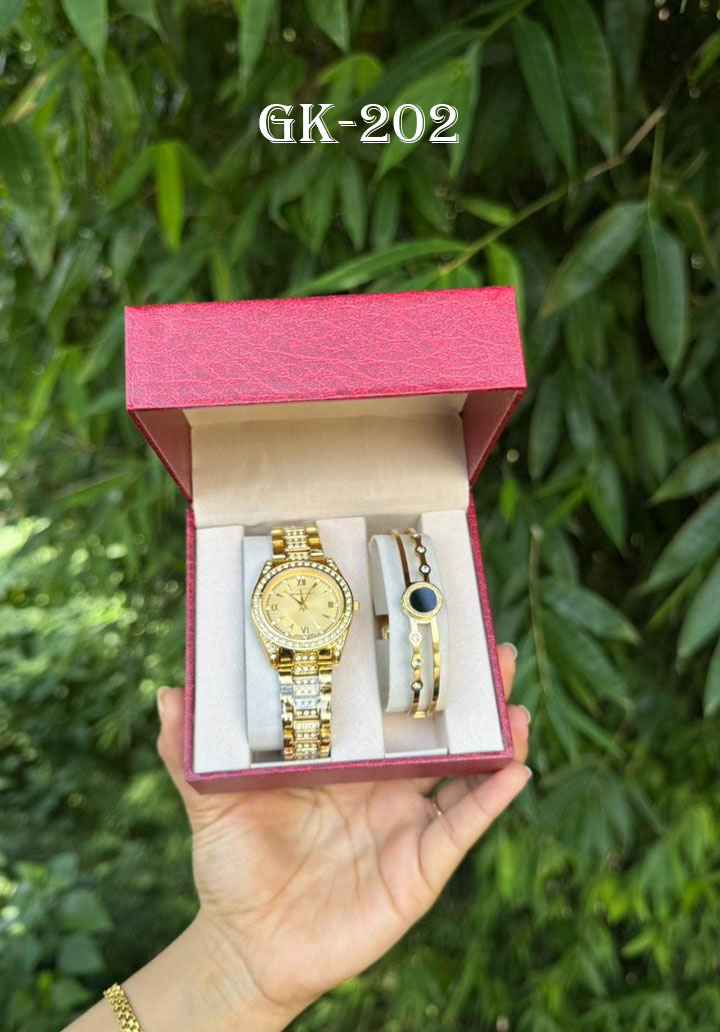 Premium Bracelet & Watch Combo Set for Sister