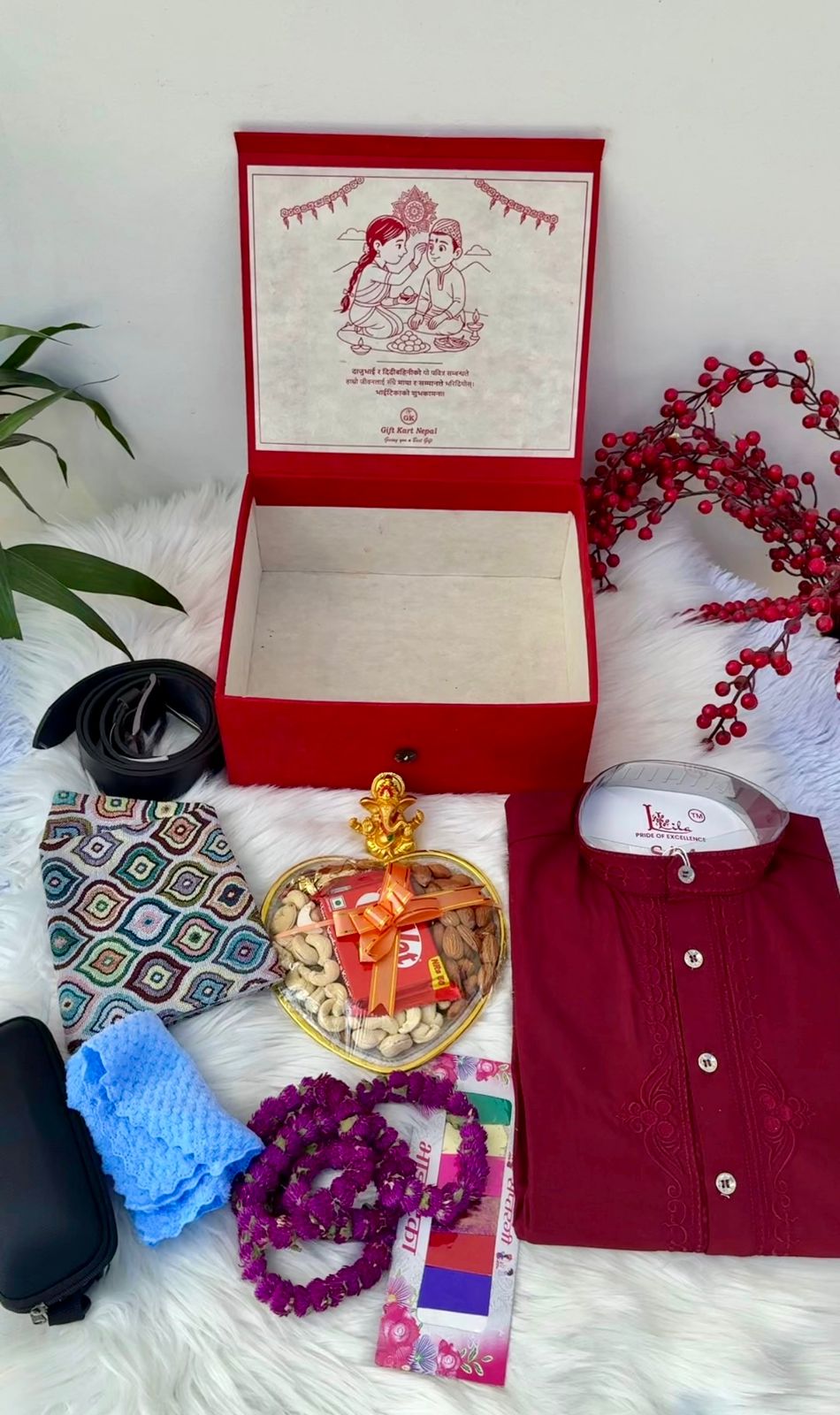 Combo #3 – Bhai Tika Special Gift for Brother