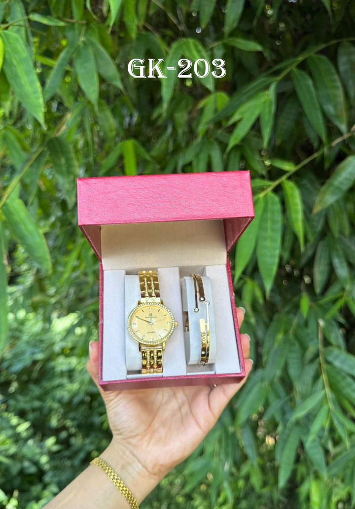 Premium Bracelet & Watch Combo Set for Sister