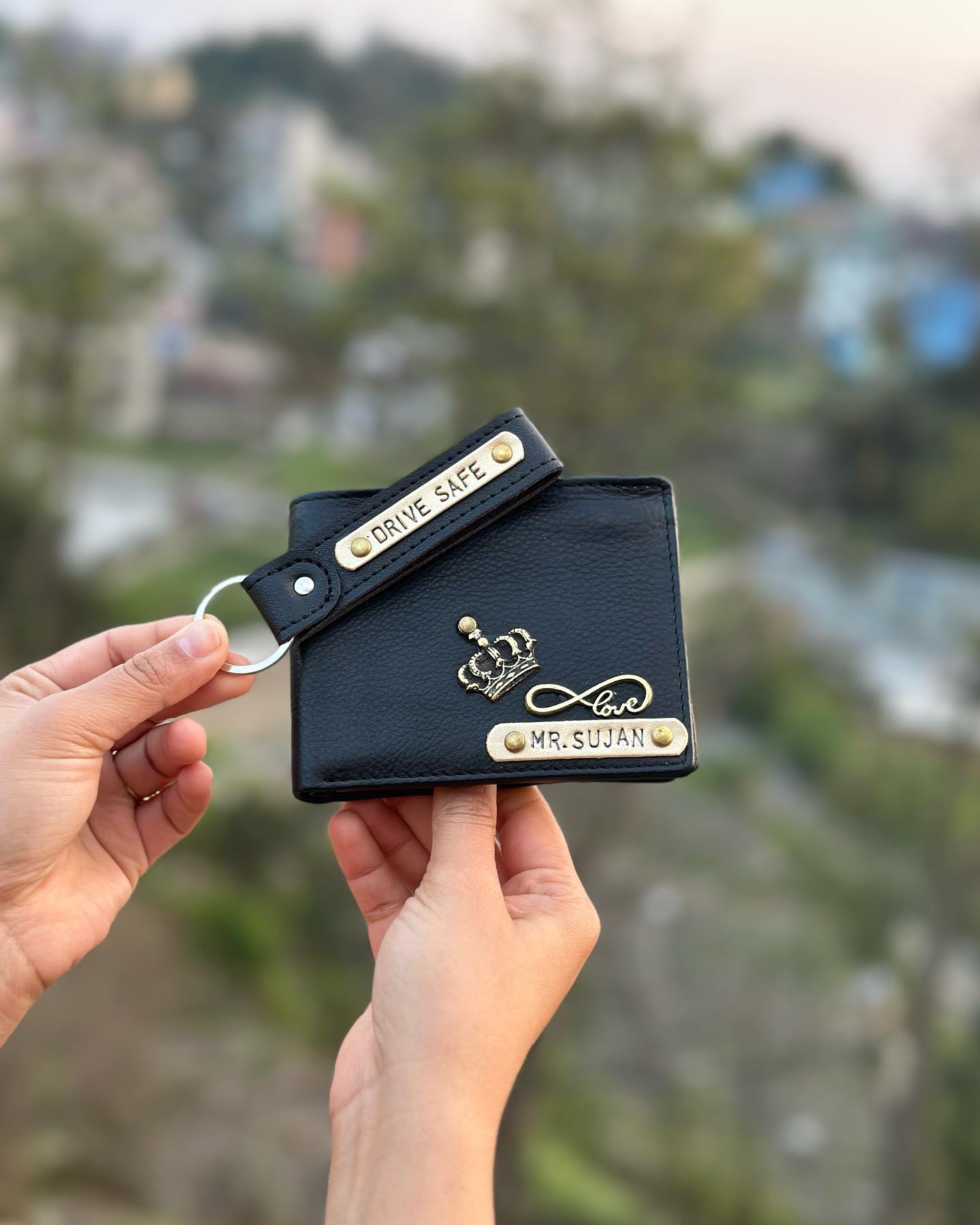 Wallet & Keyring Combo – Customizable