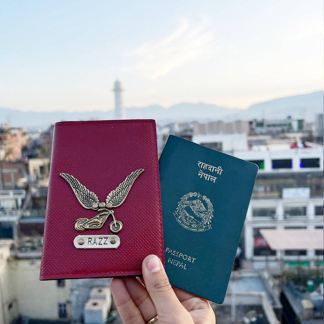 Travel Passport Cover – Customizable