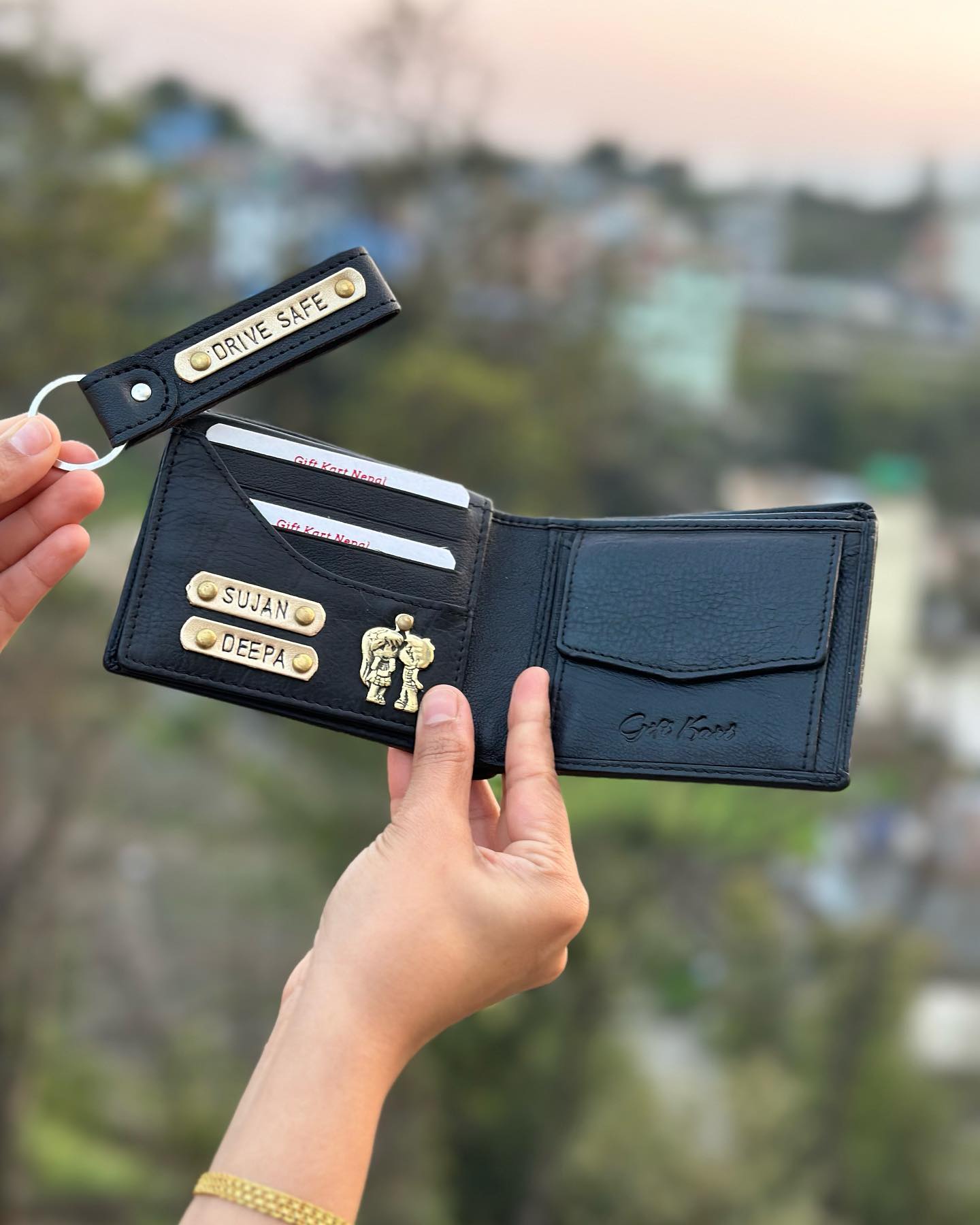 Wallet & Keyring Combo – Customizable