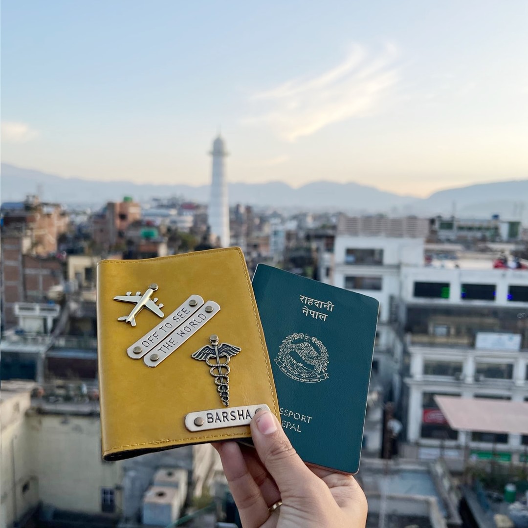 Travel Passport Cover – Customizable