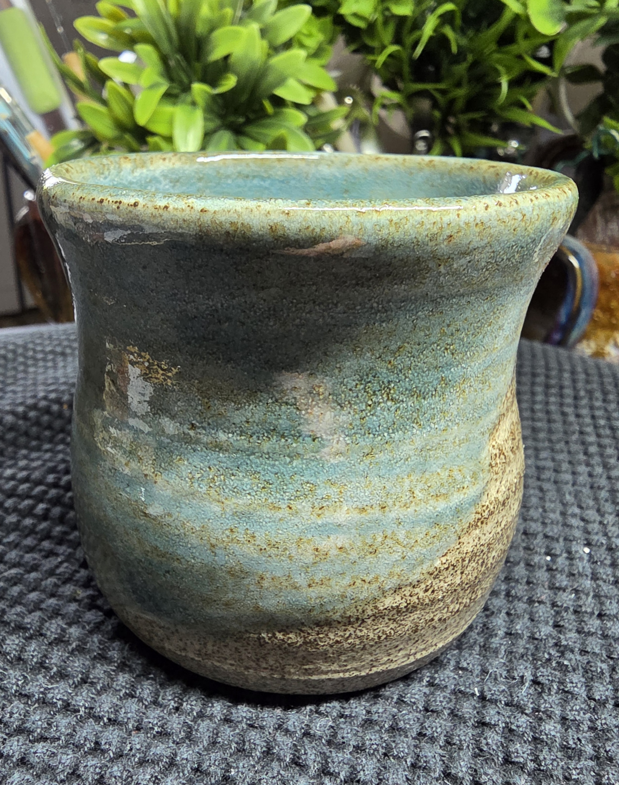 Thankful Ceramic espresso cup or trinket holder