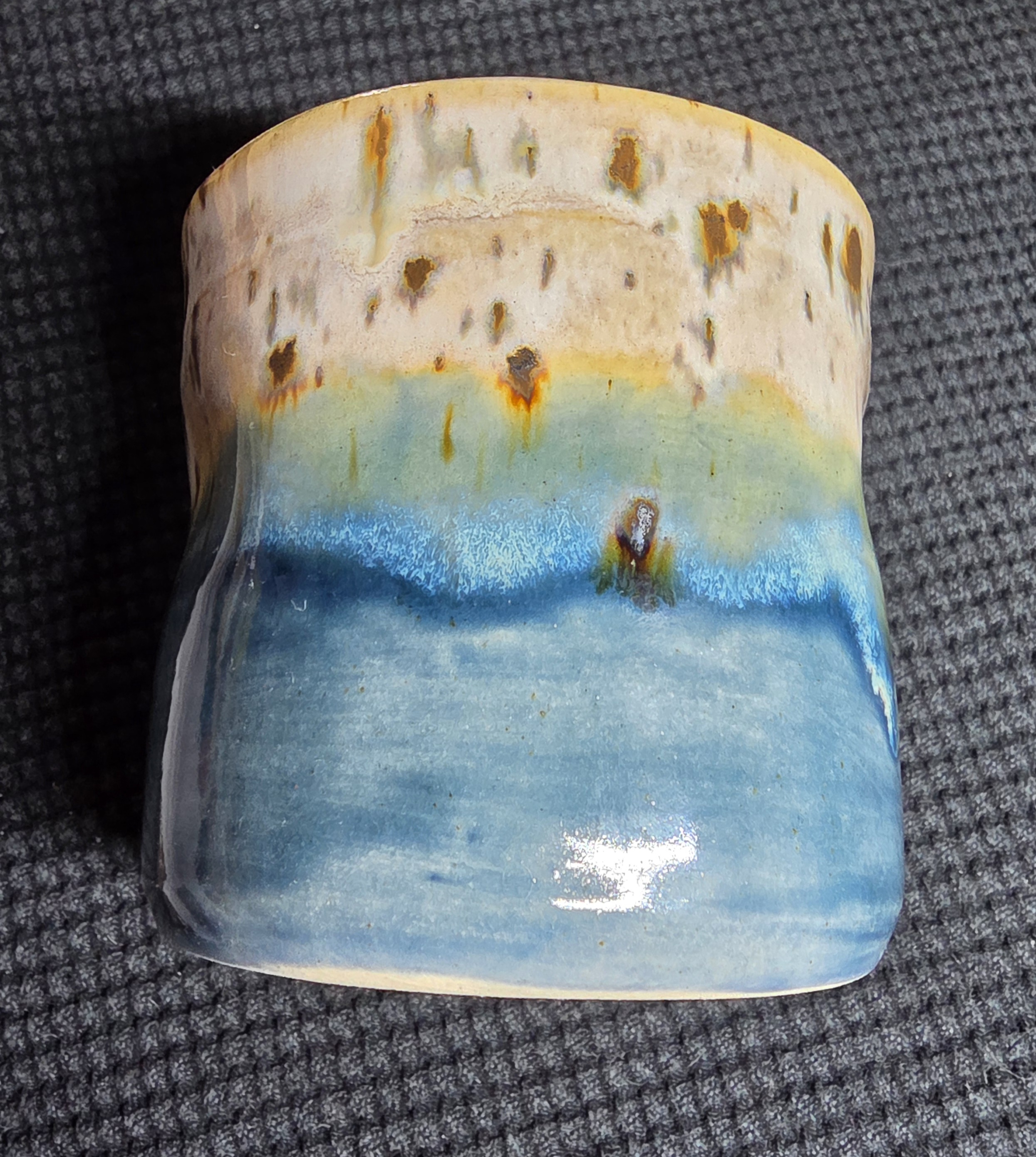 Handcrafted Ceramic Mug, Traditional Tea Cup