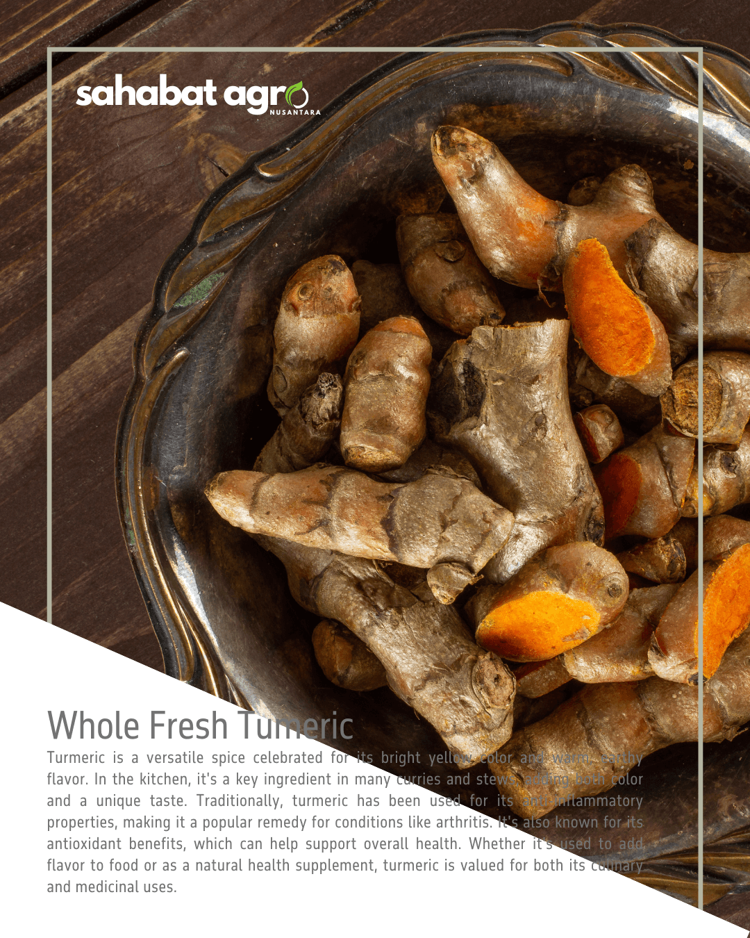 Whole Fresh Turmeric