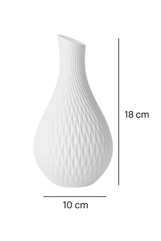 Vaso decorativo impresso em 3D