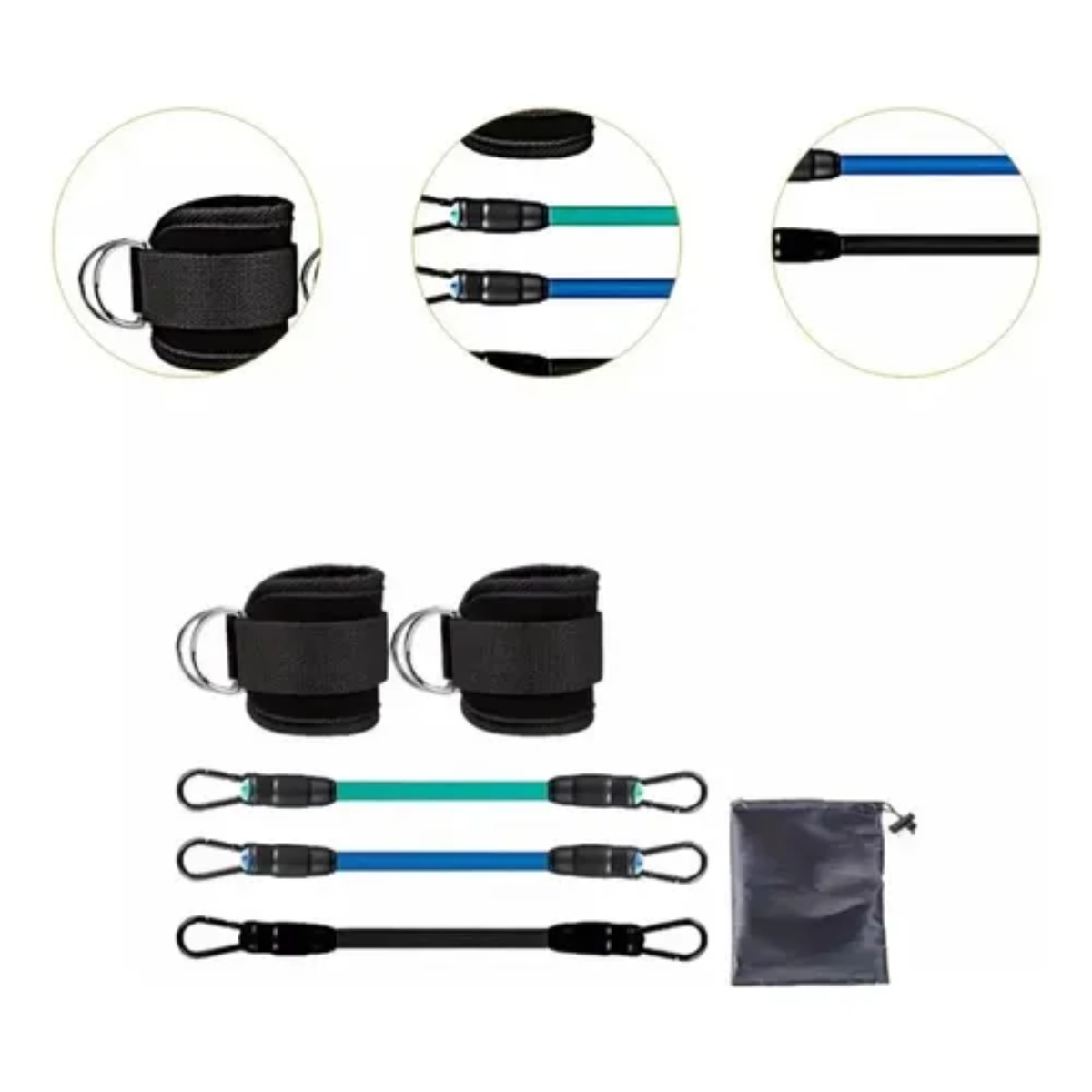 Bandas De Resistencia Para Tobillo