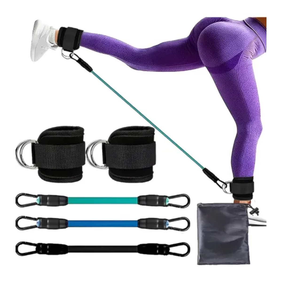 Bandas De Resistencia Para Tobillo