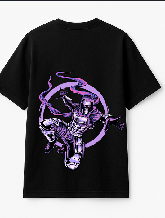 Ninja Warrior Unisex Oversized T-Shirt