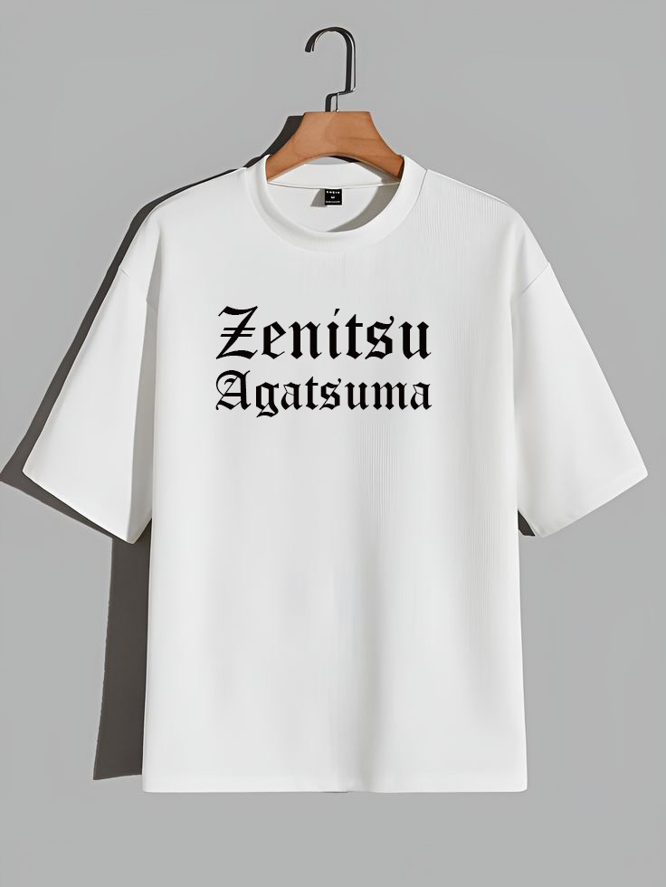 Zenitsu Agatsuma Oversized Unisex T-Shirt