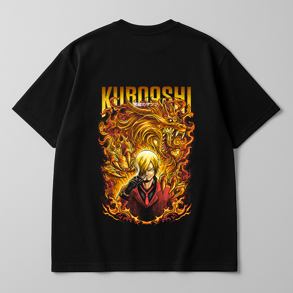 Kuroshi Anime Oversized Unisex T-Shirt