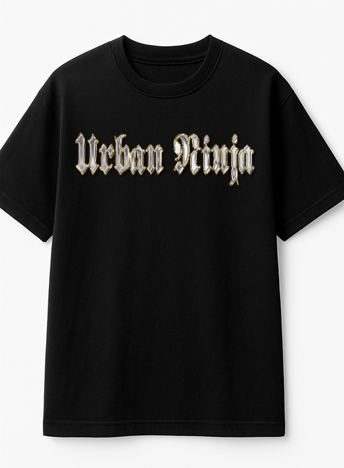 Ninja Warrior Unisex Oversized T-Shirt