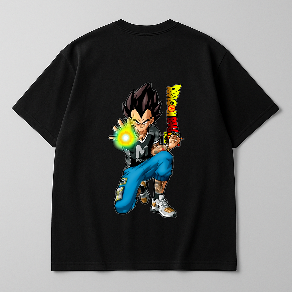 Dragon Ball Z Vegeta Oversized Unisex T-Shirt