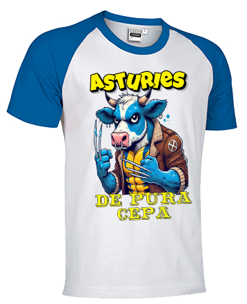 Camiseta Asturies de pura cepa