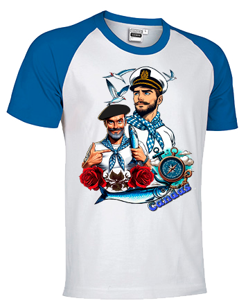 Camiseta Candás marinero