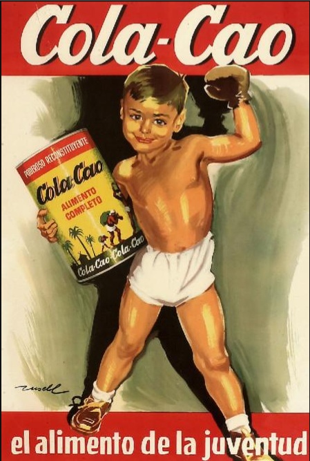 Cartel Aluminio Cola-Cao