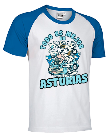 Camiseta 'Todo es mejor en Asturias'