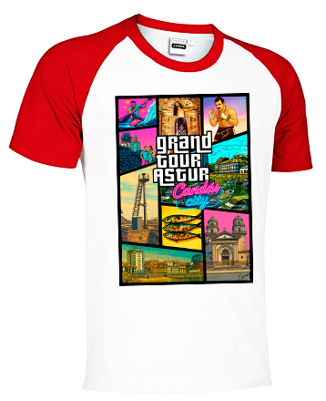 Camiseta bicolor Grand Tour Astur