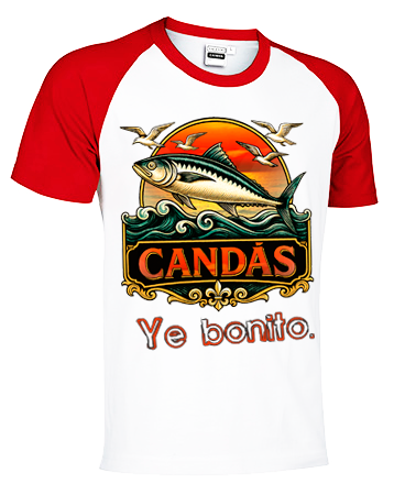 Camiseta Bicolor Candas Ye bonito