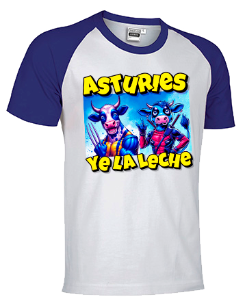 Camiseta Asturies Ye La Leche