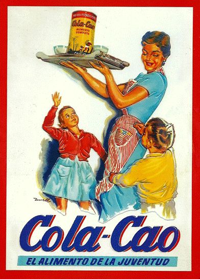 Cartel Aluminio 20x30 Cola-Cao