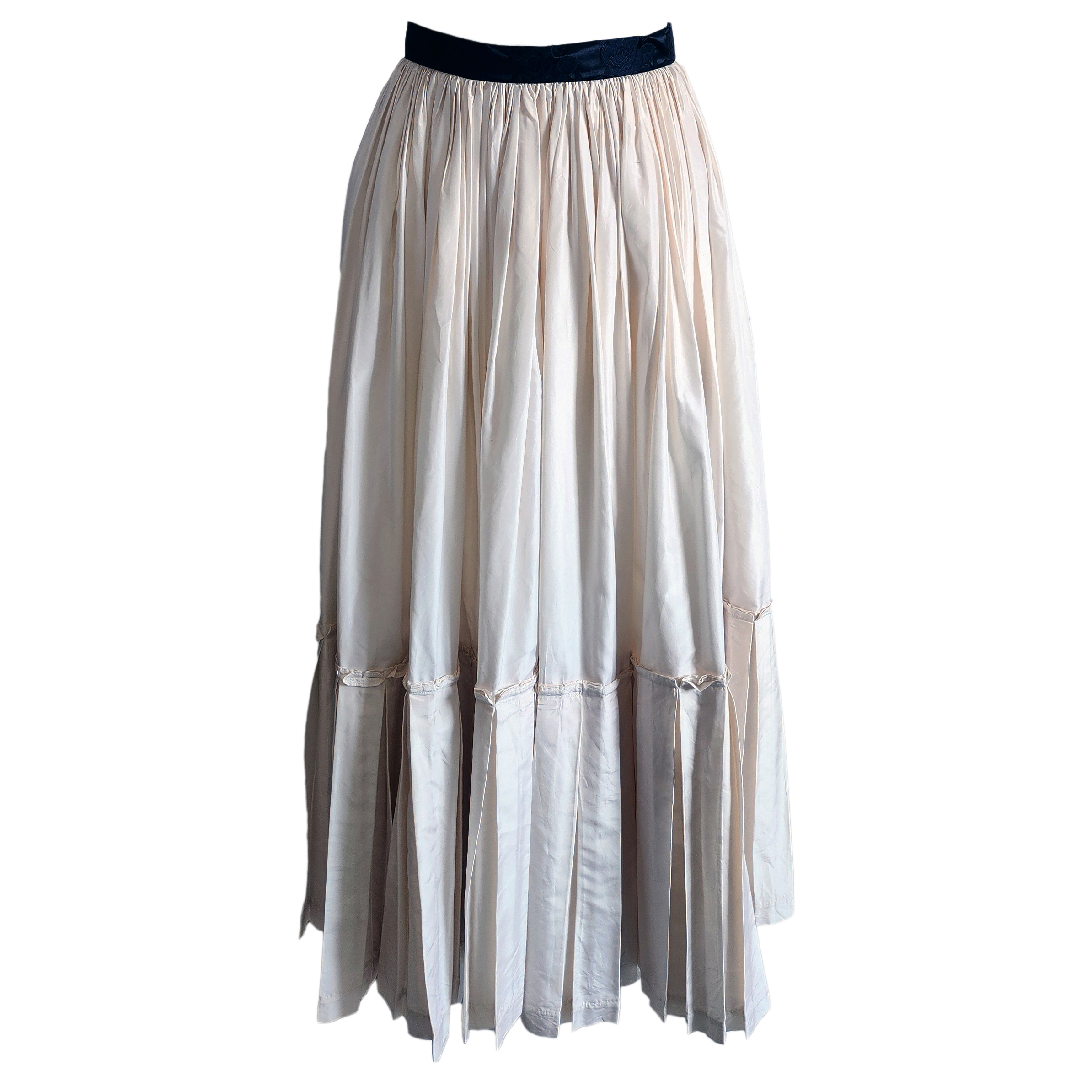 Ivory Edwardian Petticoat Style Skirt