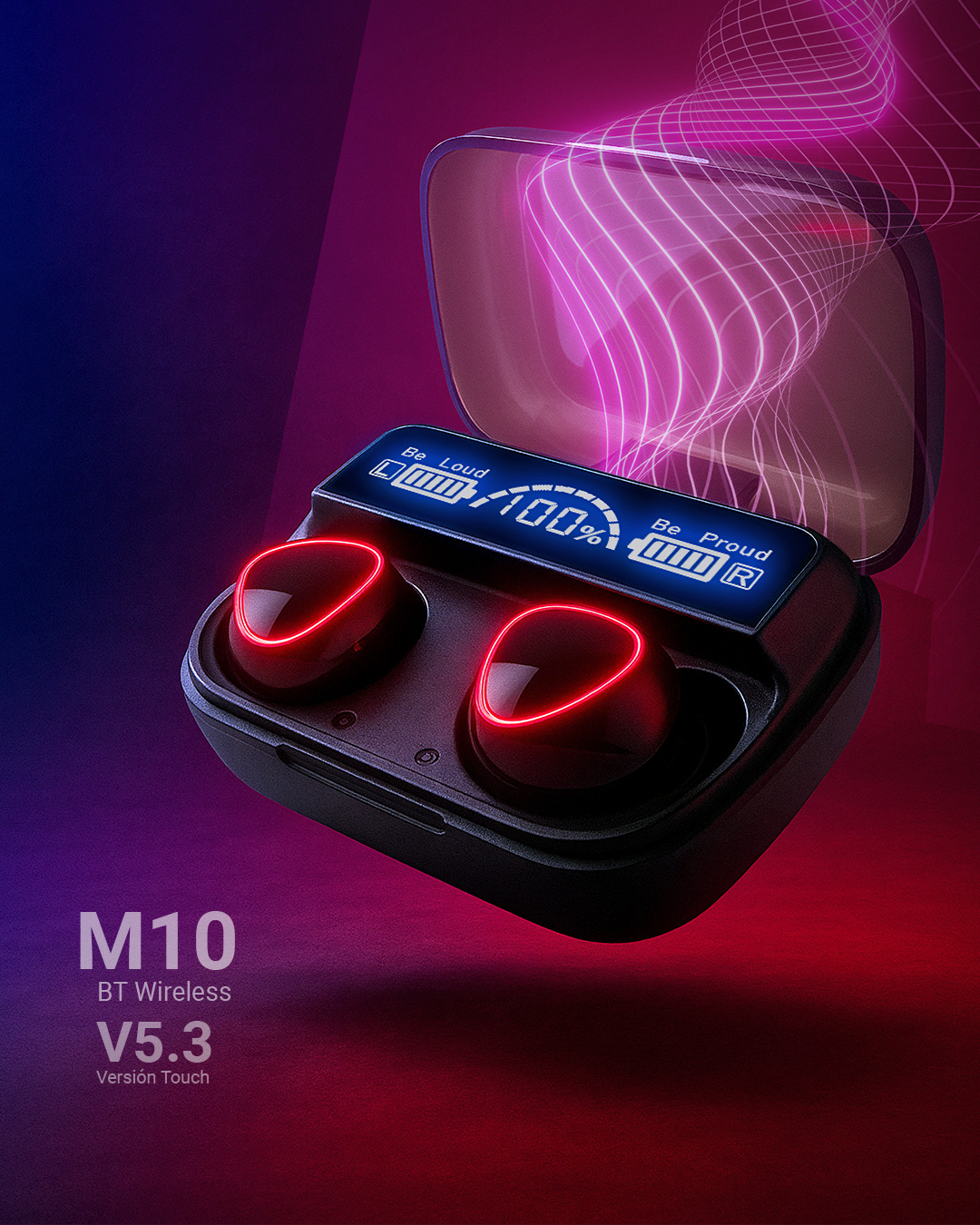 Auriculares inalámbricos M10