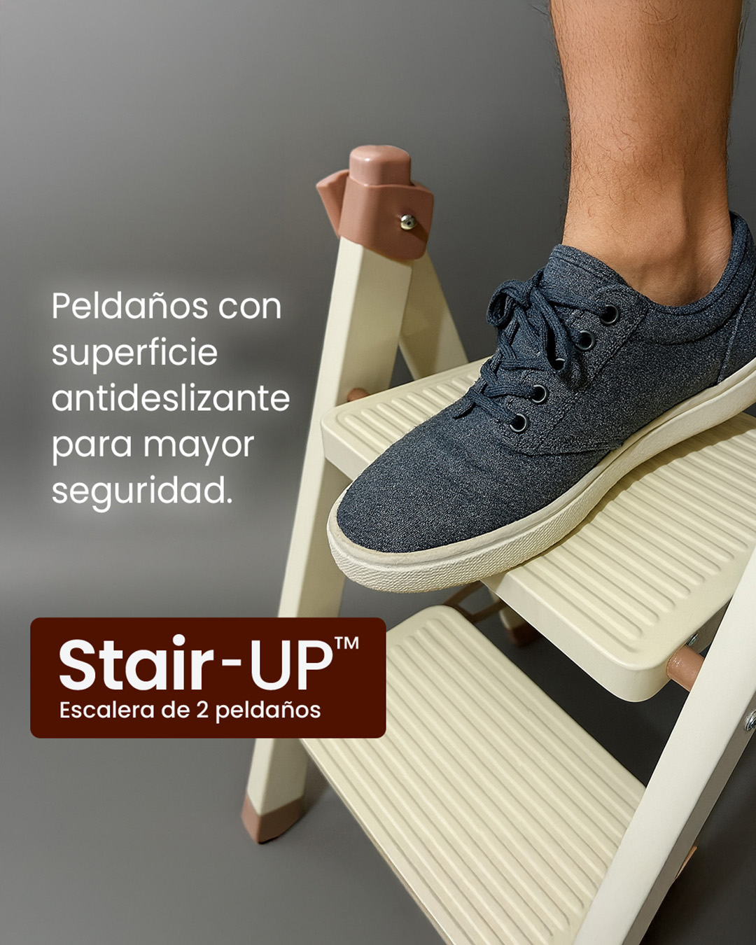 Escalera de 2 peldaños