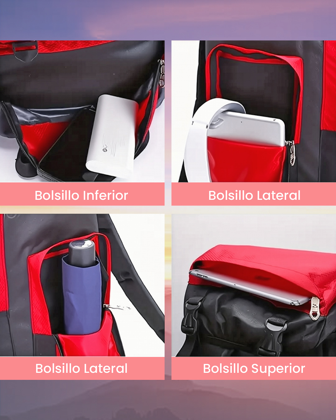 Mochila de senderismo 80L