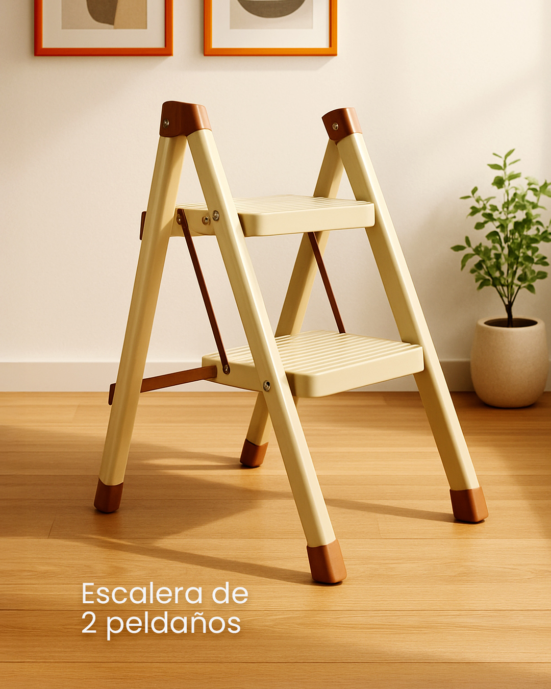 Escalera de 2 peldaños