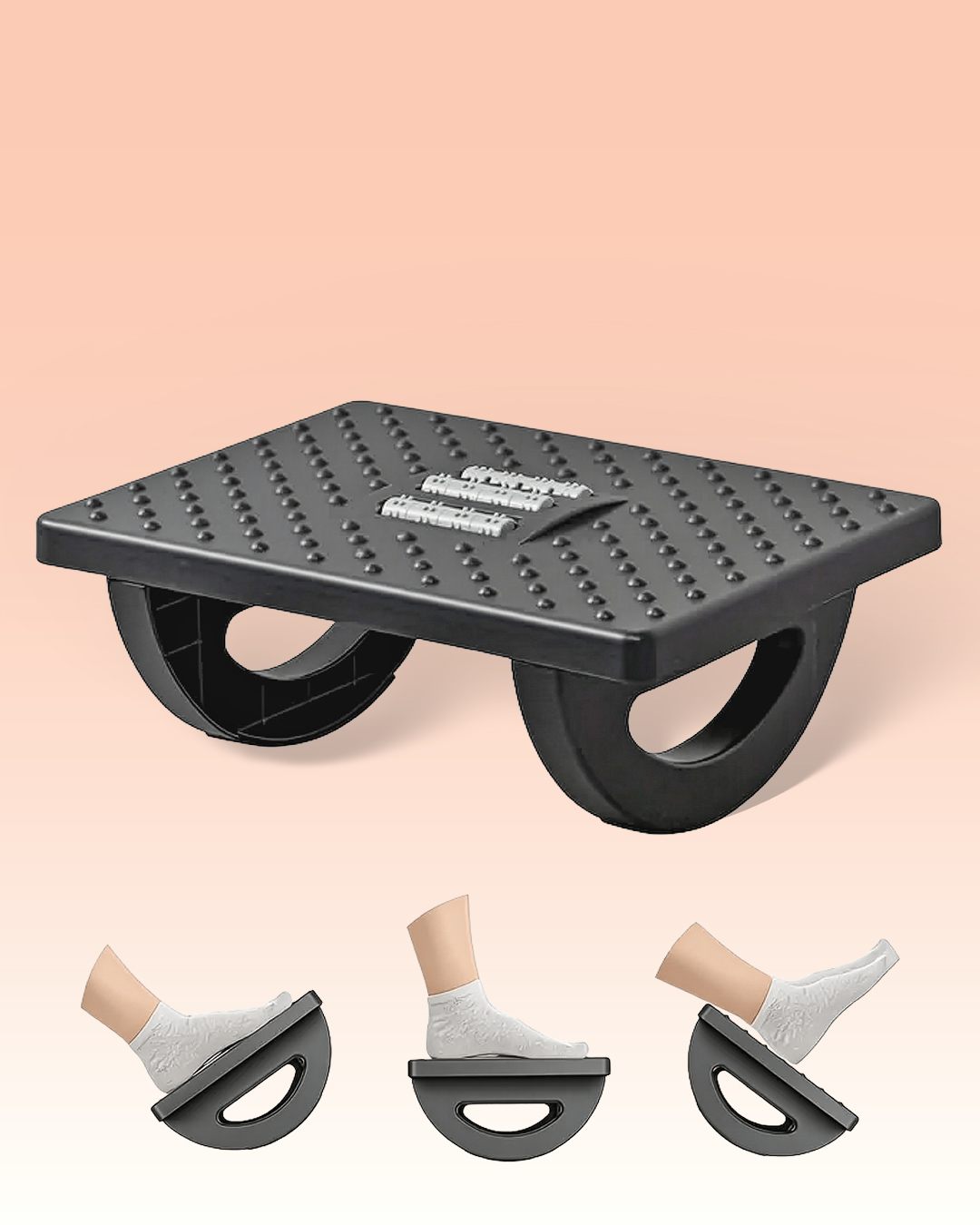 Descansa pies ergonómico