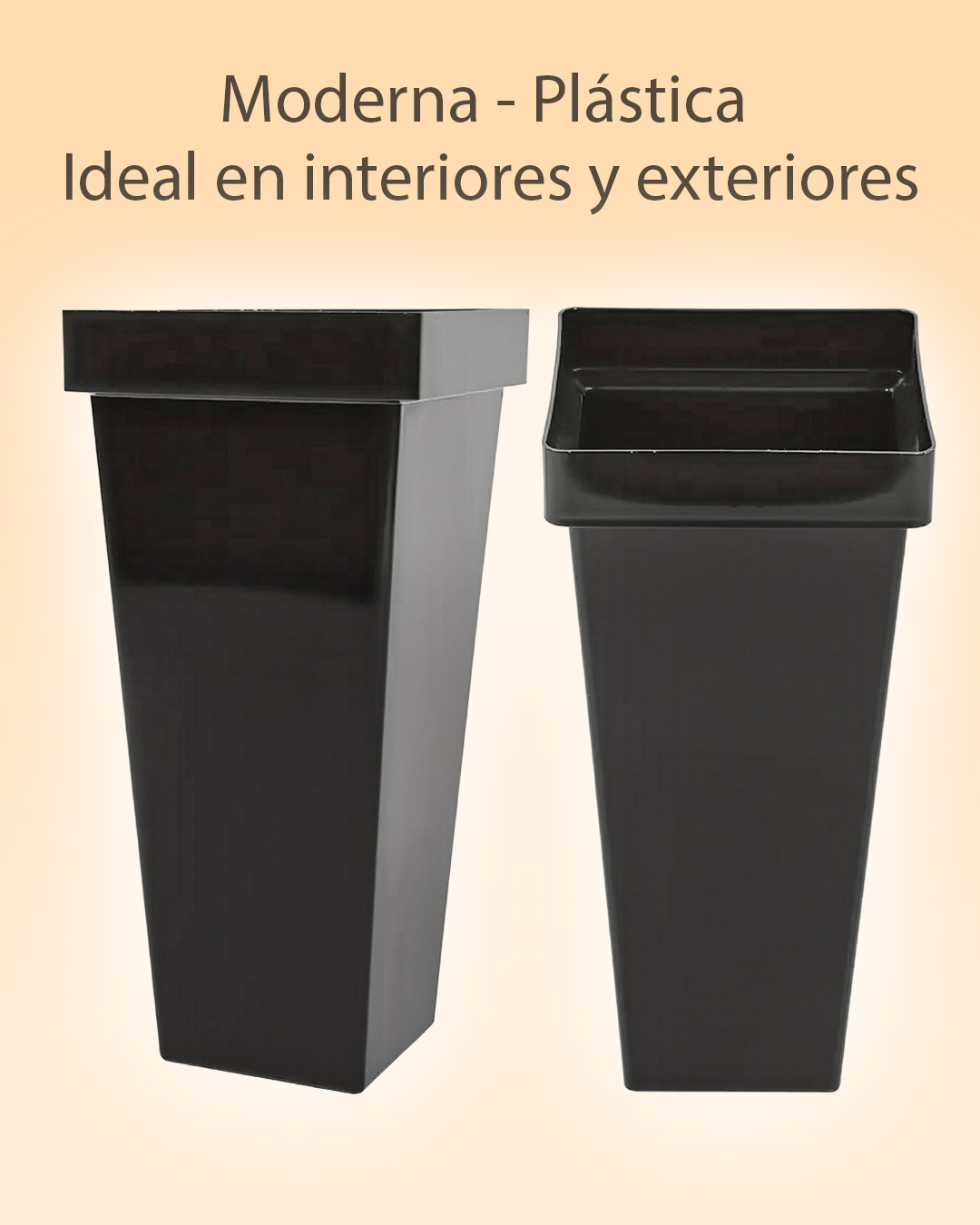 Matera plástica cuadrada