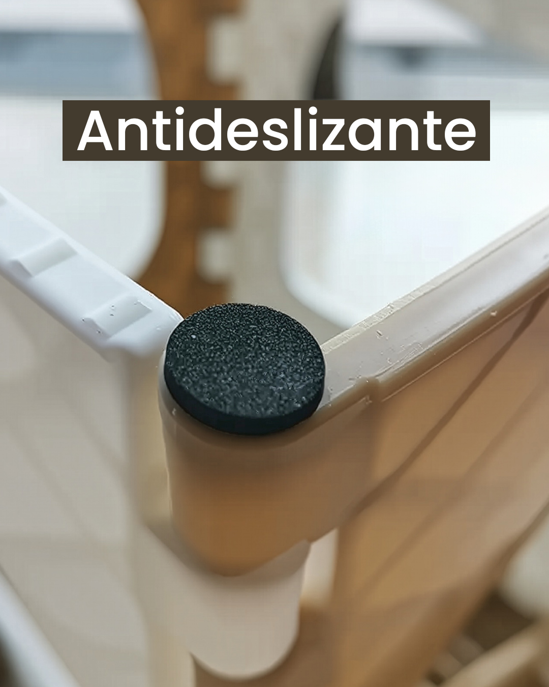 Banco plegable de plástico