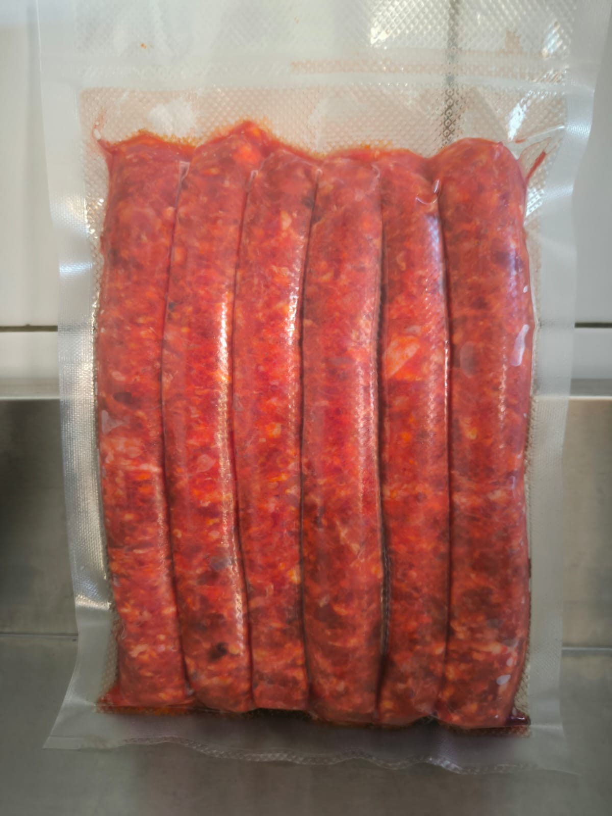 Merguez de boeuf épicées ou non
