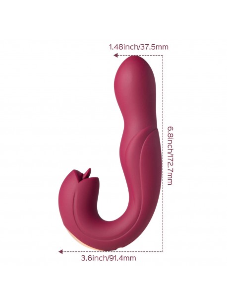 Joi Pro – Vibrateur & Lécheur de Clitoris Télécommandé