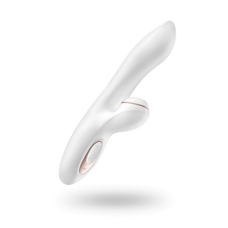 Satisfyer Pro G-Spot Rabbit – Blanc & Or Rose