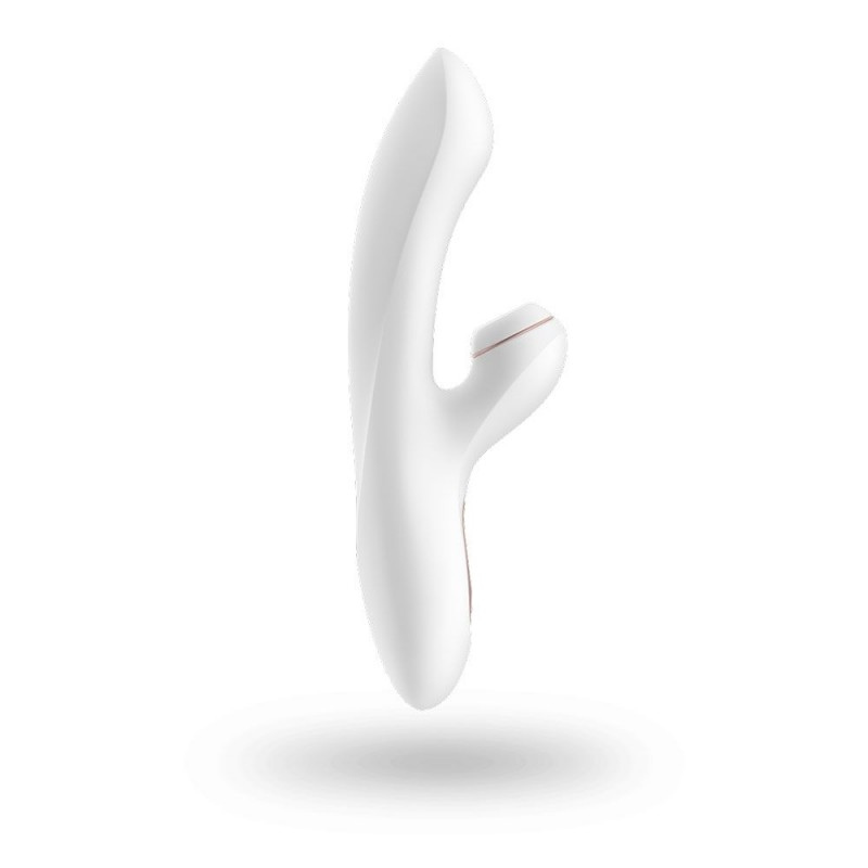 Satisfyer Pro G-Spot Rabbit – Blanc & Or Rose